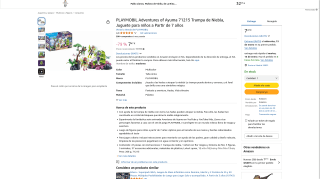 PLAYMOBIL Adventures of Ayuma 71215 Trampa de Niebla por 7,47€