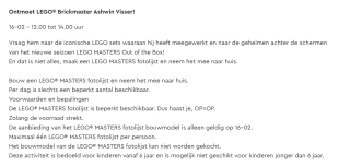 Maak een gratis LEGO Masters fotolijst en neem hem mee naar huis