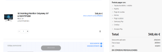 32 Gaming Monitor Odyssey G7 LC32G75TQSR por solo 348,4€