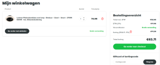 Plafondventilator met Zomer+Winter Functie voor €63,71 bij LightExpert