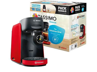 Cafetera de cápsulas Bosch TAS16B3C1, 0.7 l, 3.3 bar, 1400 W, 1 x Pack Tassimo regalo por 49,90€