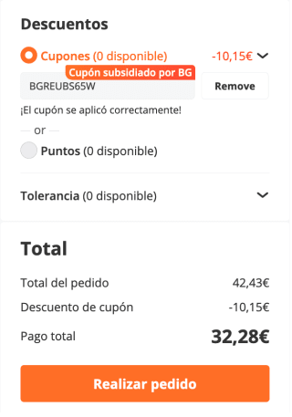 Cargador USB de 2 puertos Baseus 65W con carga rápida Tipo-C+20W USB-A por solo 32,28€