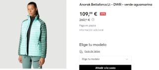 Chaqueta de Mujer The North Face Bettaforca Lt - DWR por 109.99€