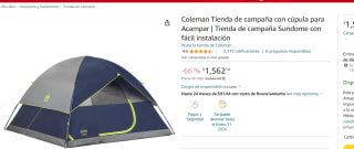 Tienda de campaña Coleman - 6 personas por $1562