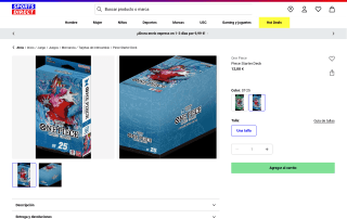 One Piece Starter Deck ST-25 Blue Buggy por 12€