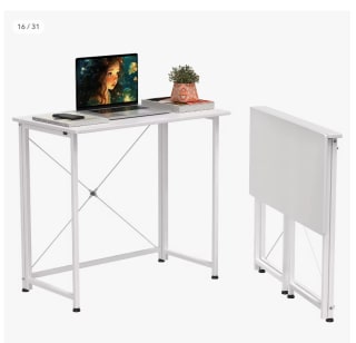 Escritorio de ordenador plegable por 41,69€ (29,61€ usuario nuevo)
