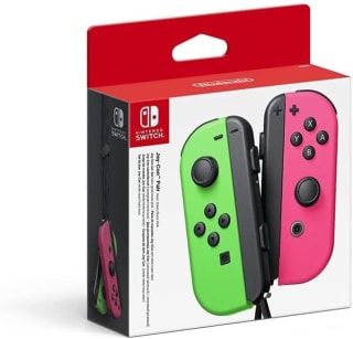 Nintendo Switch Joy-Con Controller paar - Neon Groen en Roze voor €61,95 bij Amazon
