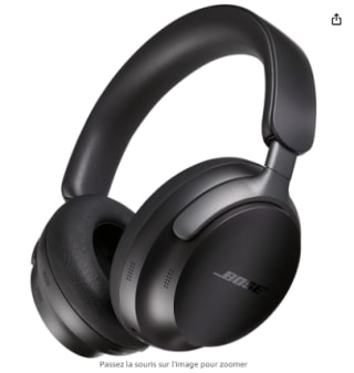 Casque Bose Quiet Comfort Ultra à 378,03€