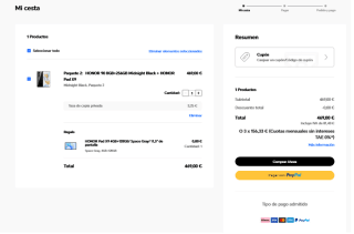 HONOR 90 8GB+256GB Midnight Black y Tablet HONOR Pad X9 de regalo por 469€