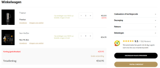 Gratis theekan bij bestelling vanaf €50 bij Tastea