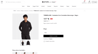 TIMBERLAND - Sudadera Con Cremallera Kearsarge por 17,99€