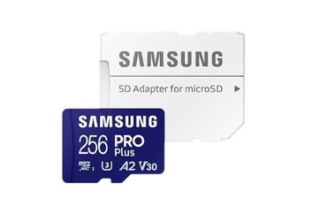 Carte mémoire Samsung Pro Plus de 256 Go à 39,15€
