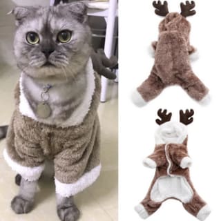 Disfraz navideño para gato a solo 7,47€