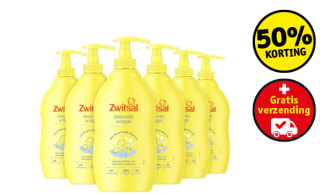 Zwitsal Baby Zeepvrije Wasgel 6 x 400ml voor €15,72 bij Kruidvat