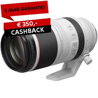 Canon RF 100-500mm f/4.5-7.1L IS USM voor €2549 na cashback bij Fotolooman