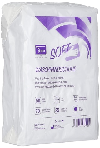 50 Teqler wegwerpwashandjes voor €2,49