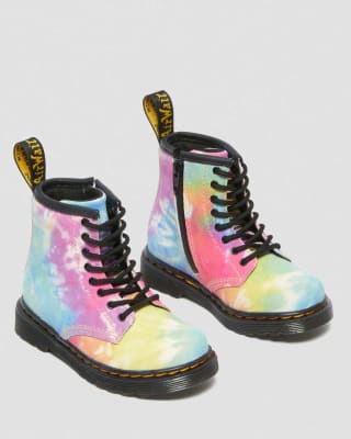 Botas 1460 TIE DYE para niños de piel por 48€