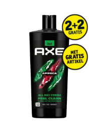 Dove en Axe douche 700 ml 2+2 gratis bij Kruidvat
