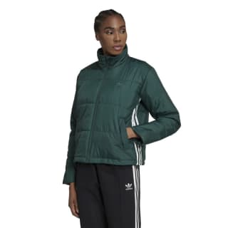 Adidas Originals Dames Short Pufferjas Groen voor €19,99 bij MandM Direct