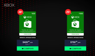 Hasta 30% de rebaja en Tarjetas PlayStation, Xbox y Nintendo en Claners