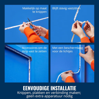 WiZ RGBIC LED strip - 5 meter - 16 miljoen kleuren + wittinten voor €15,57 bij Amazon