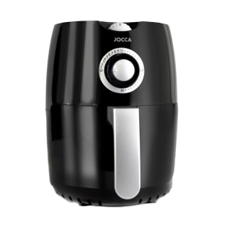 Freidora de aire caliente digital de la marca Jocca con 2.2 litros de capacidad por 24,43€.