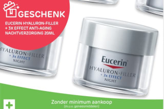 Gratis 20 ml Eucerin-nachtcrème bij je bestelling bij Newpharma