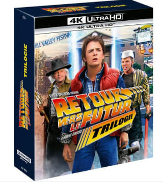 Blu-Ray 4k Trilogie Retour vers le futur à 88,70€