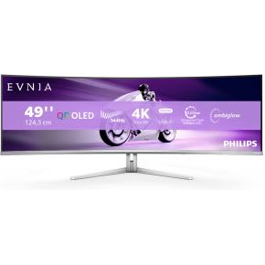 Philips Evnia 8000 49M2C8900L - Ultrawide QD-OLED Gaming Monitor voor €939 bij Megekko