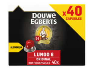 Douwe Egberts Nespresso cups 2e verpakking voor de halve prijs bij Jumbo