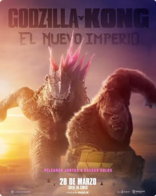 Godzilla y Kong un nuevo imperio Gratis Autocines Madrid