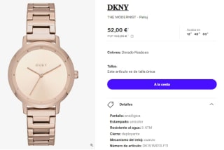 Reloj de Mujer DKNY THE MODERNIST por 52€