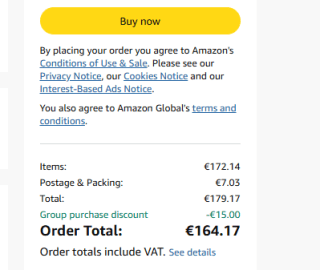 €15 korting op geselecteerde producten bij Amazon Frankrijk