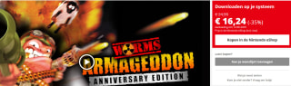 Worms Armageddon: Anniversary Edition voor €5,99 in de Nintendo eShop