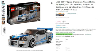 LEGO 76917 Speed Champions Nissan Skyline GT-R (R34) Fast 2 Furious por 19,99€