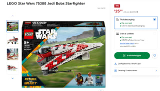 LEGO Star Wars Jedi Bobs Starfighter voor €25,99 bij Smythstoys