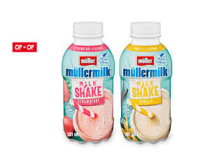 Gratis bij Jan Linders punten;Müller Müllermilk milk shake