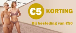 €5 korting bij besteding vanaf €50 bij Vetex