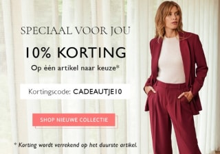 10% korting op één artikel naar keuze bij Claudia Sträter