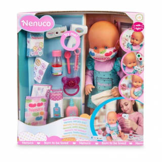 Nenuco ¿Estás Malito?, muñeco bebé con Accesorios por 23,99€