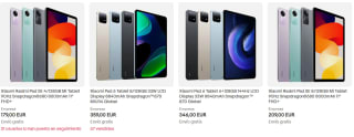 15% descuento EXTRA en Tablets y móviles Xiaomi