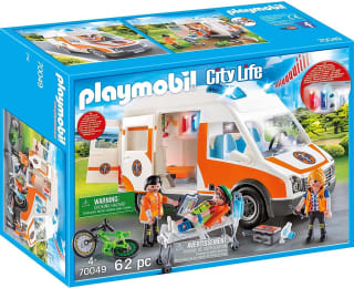 Playmobil City Life 70049 Ambulancia por 29€ amazon