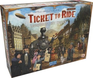 Ticket to Ride Legacy voor €74 met Bol Select