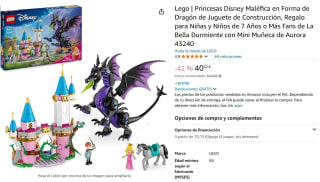 Set Lego Disney Princess Maléfica en Forma de Dragón por 40,52€