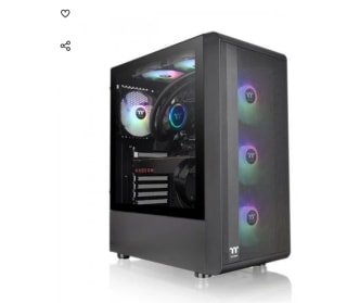 Caja Thermaltake S200 TG ARGB PC ATX a solo 66,39€