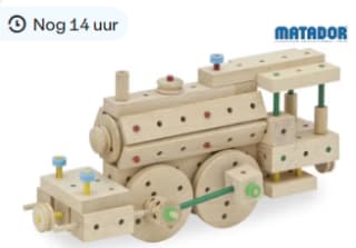 Diverse Matador houten bouwsets vanaf €24,95 bij Ibood