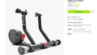 Rodillo Bicicleta Zycle 1200W por 199,99€