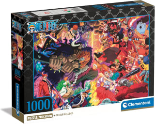 Clementoni One Piece Puzzle 1000 Piezas con póster por 11,99€
