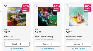 Prijsfout! Voucher voor Plopsaland de Panne voor €16,50 bij de Etos
