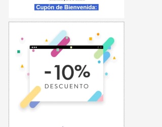 10% de descuento en primera compra masquevapor